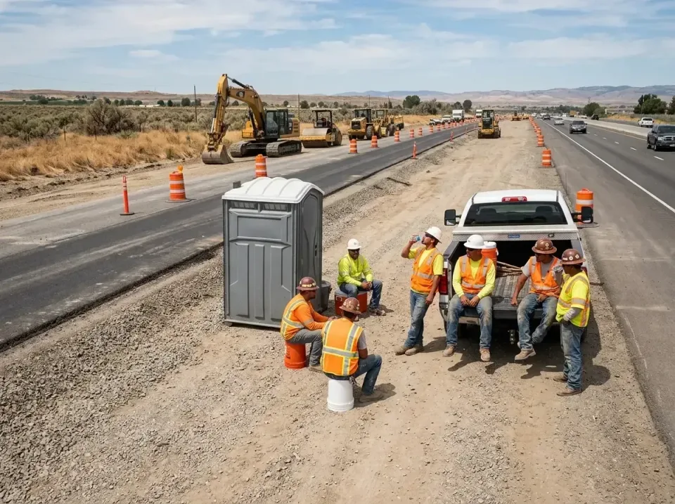 highway-road-construction-crew-007 — frequently asked questions, Porta Potty and Restroom Rentals in Laguna Hills, CA